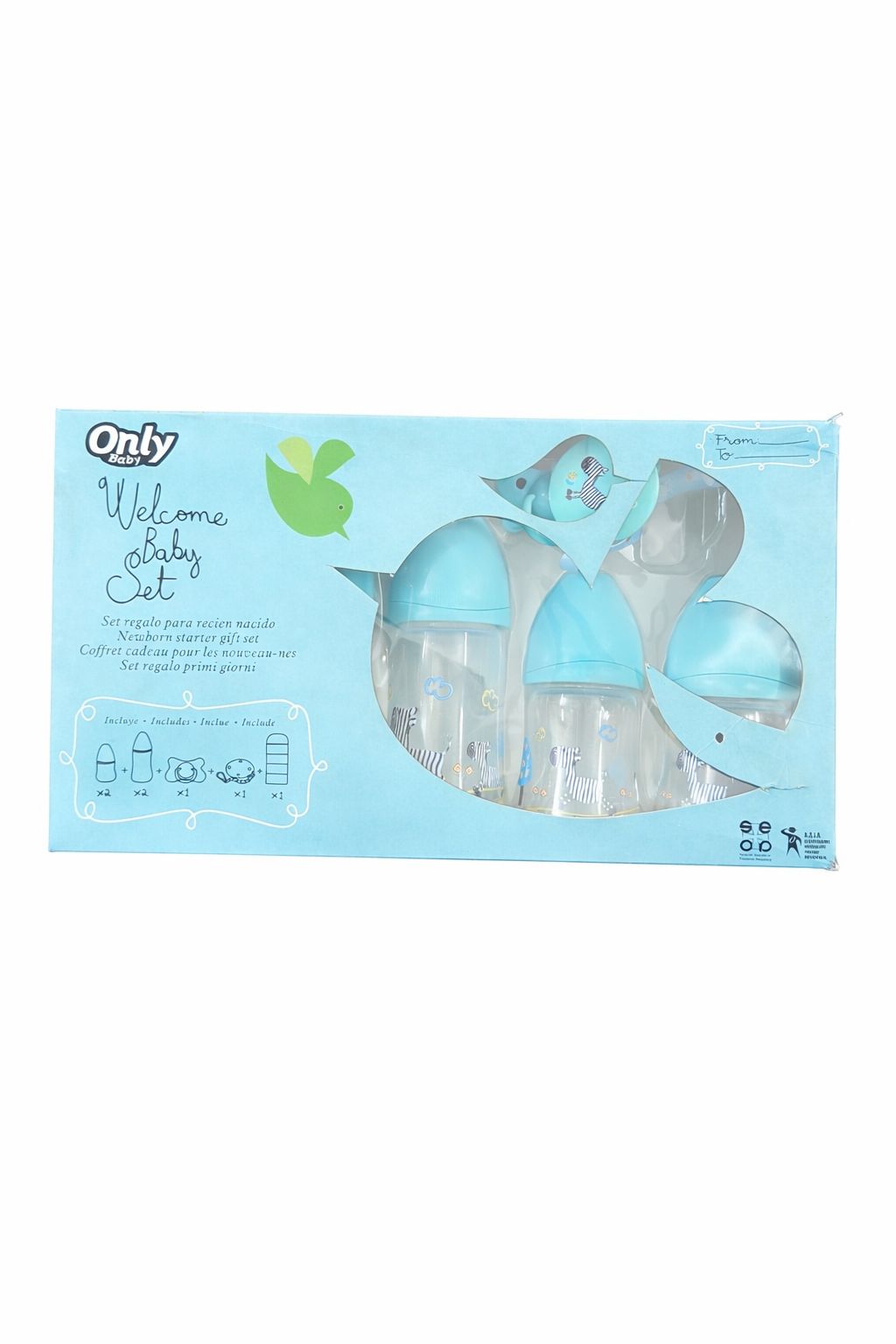 Baby Feeding Starter Set Pack Of 7 KCD 039 - Kiddiesco