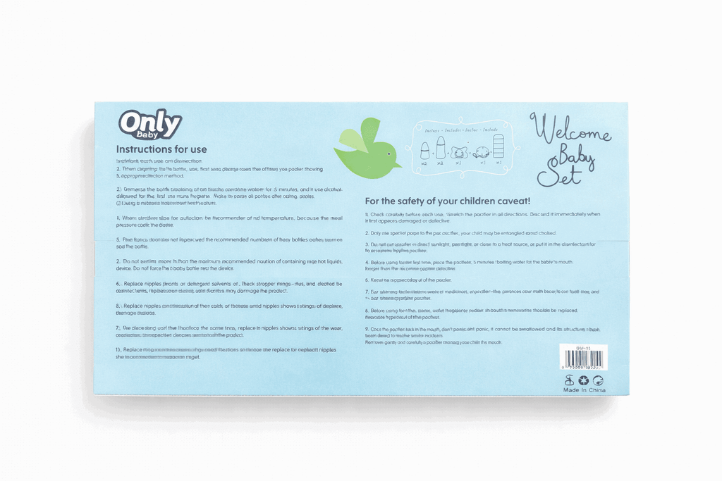 Baby Feeding Starter Set Pack Of 7 KCD 039 - Kiddiesco
