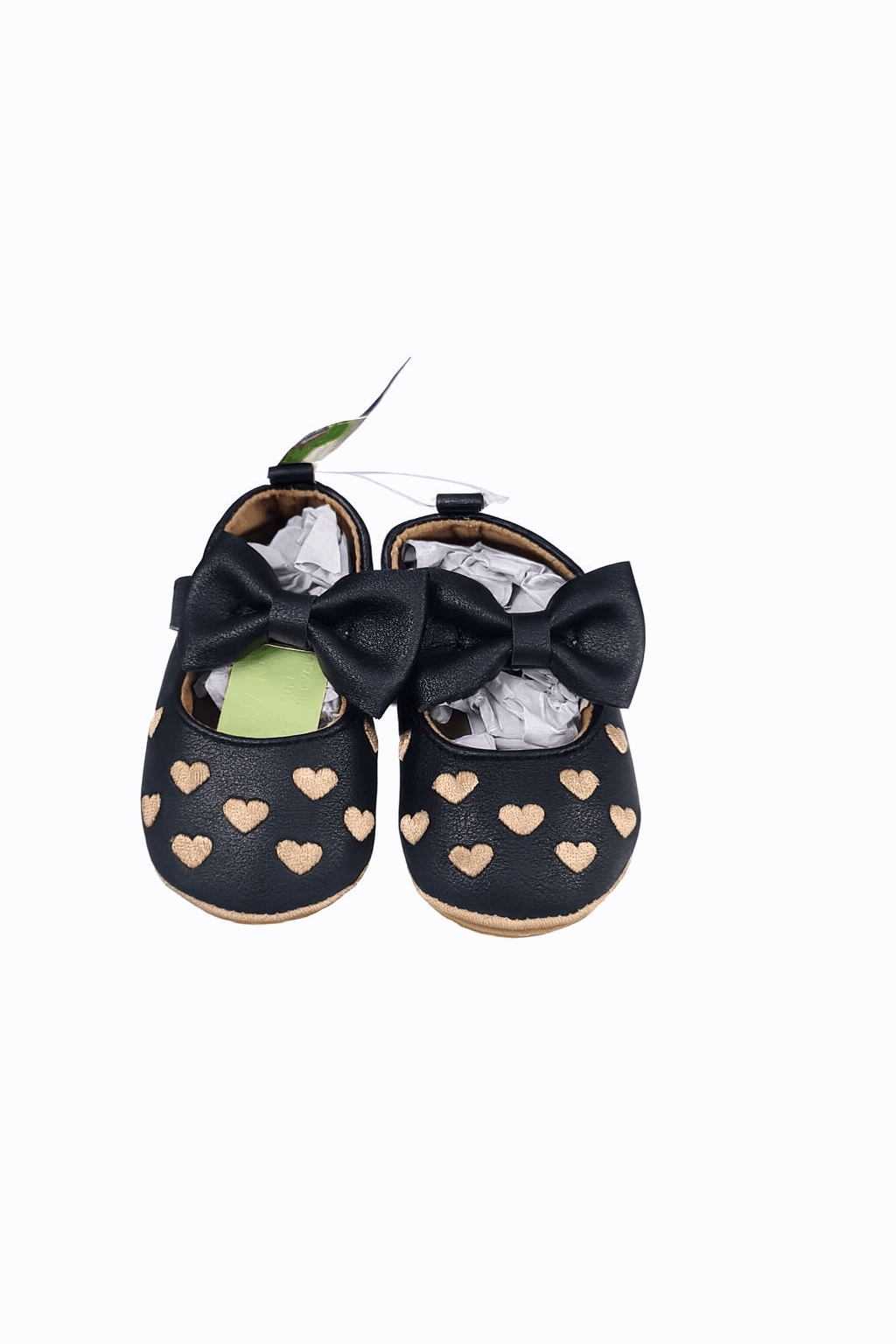 Baby Girl Shoes Black KDS 013 - Kiddiesco Main image