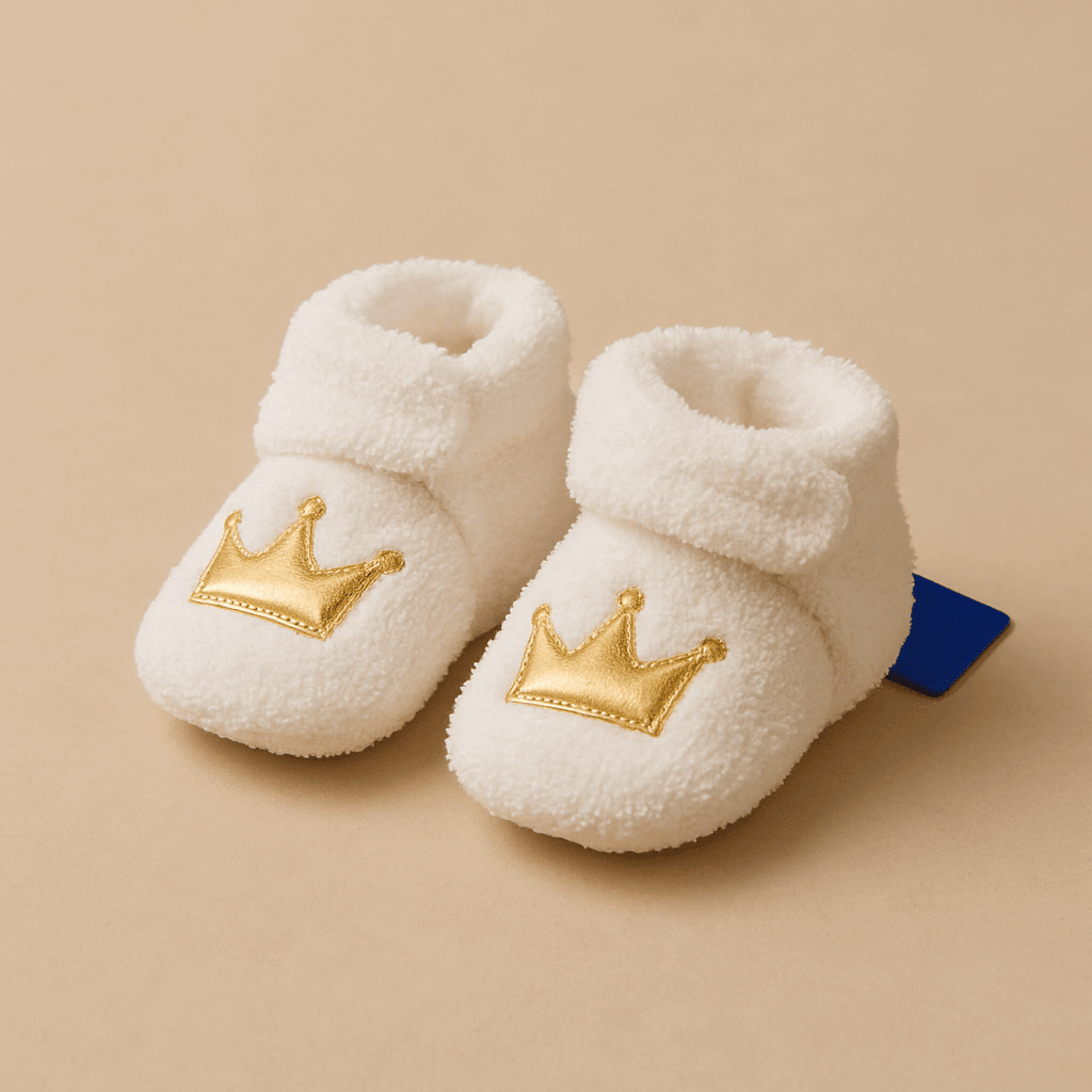 Baby Girl Shoes Furry KDS 22 - Kiddiesco Main image