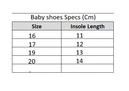 Baby Girl Shoes KDS 25 - Kiddiesco