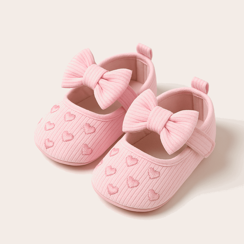 Baby Girl Shoes Pink KDS 014 - Kiddiesco