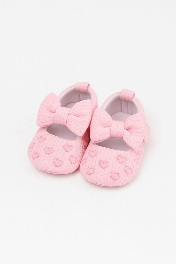 Baby Girl Shoes Pink KDS 014 - Kiddiesco