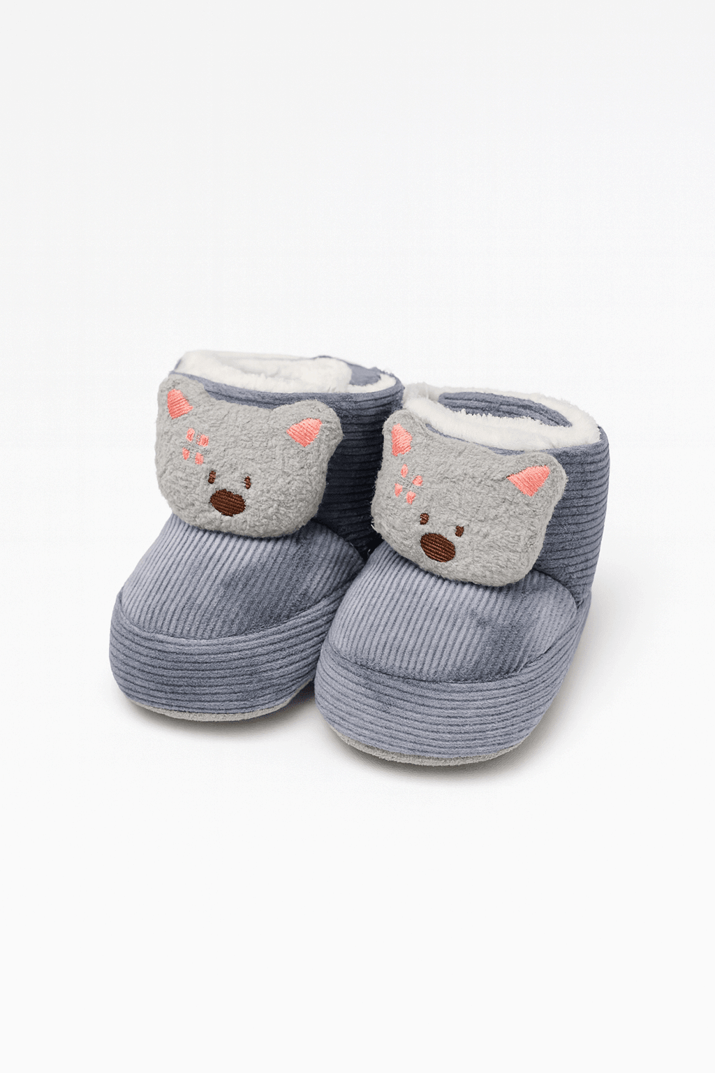 Baby Girl Shoes Velvet Fur KDS 016 - Kiddiesco Main image