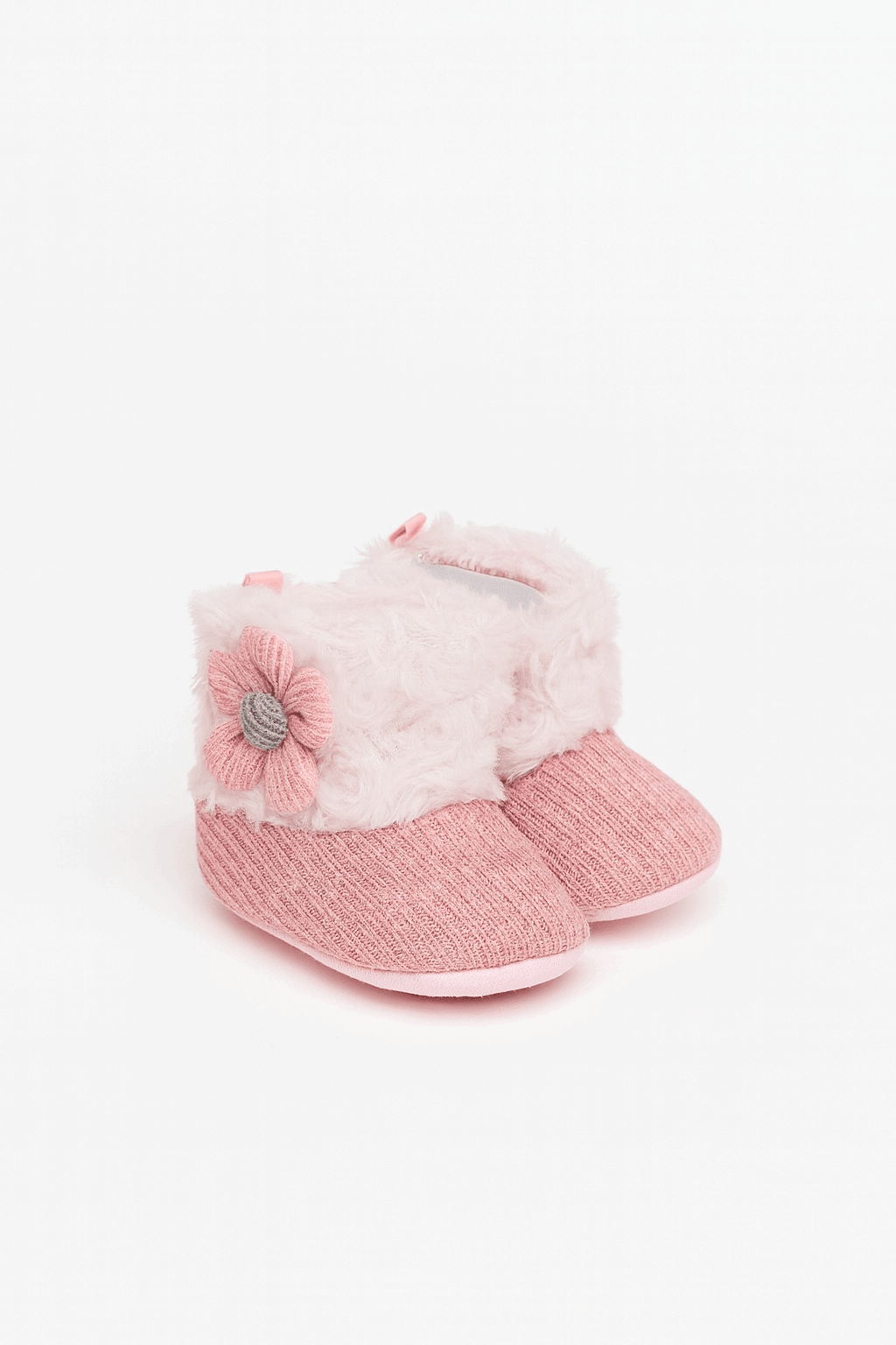 Baby Girl Shoes Velvet Fur KDS 017 - Kiddiesco