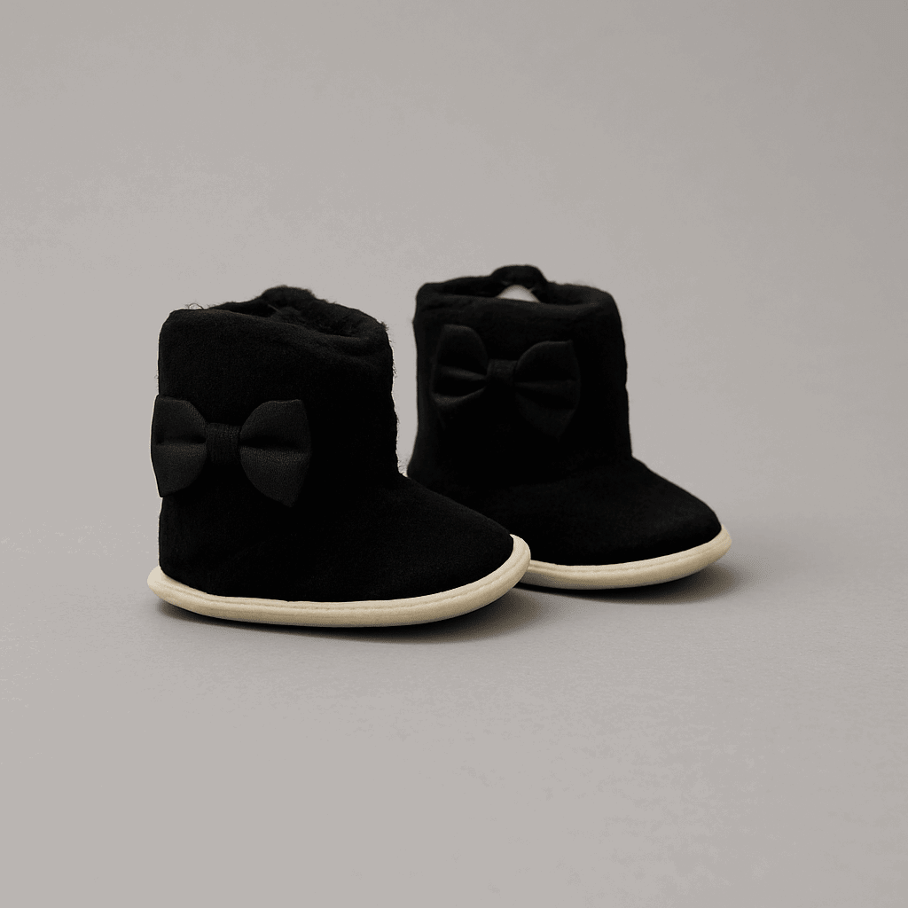 Baby Girl Shoes Velvet Furry KDS 23 - Kiddiesco