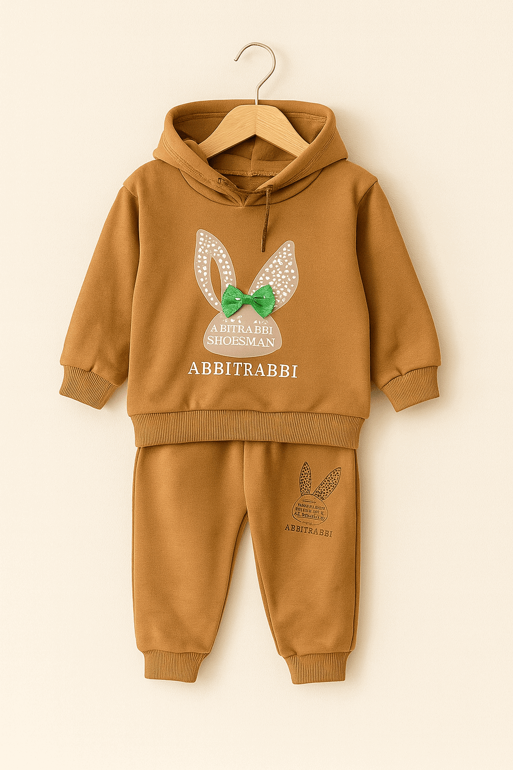 baby Girl Winter Hoodie Pajama KDC 014 - Kiddiesco