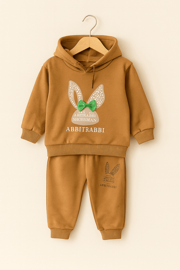 baby Girl Winter Hoodie Pajama KDC 014 - Kiddiesco