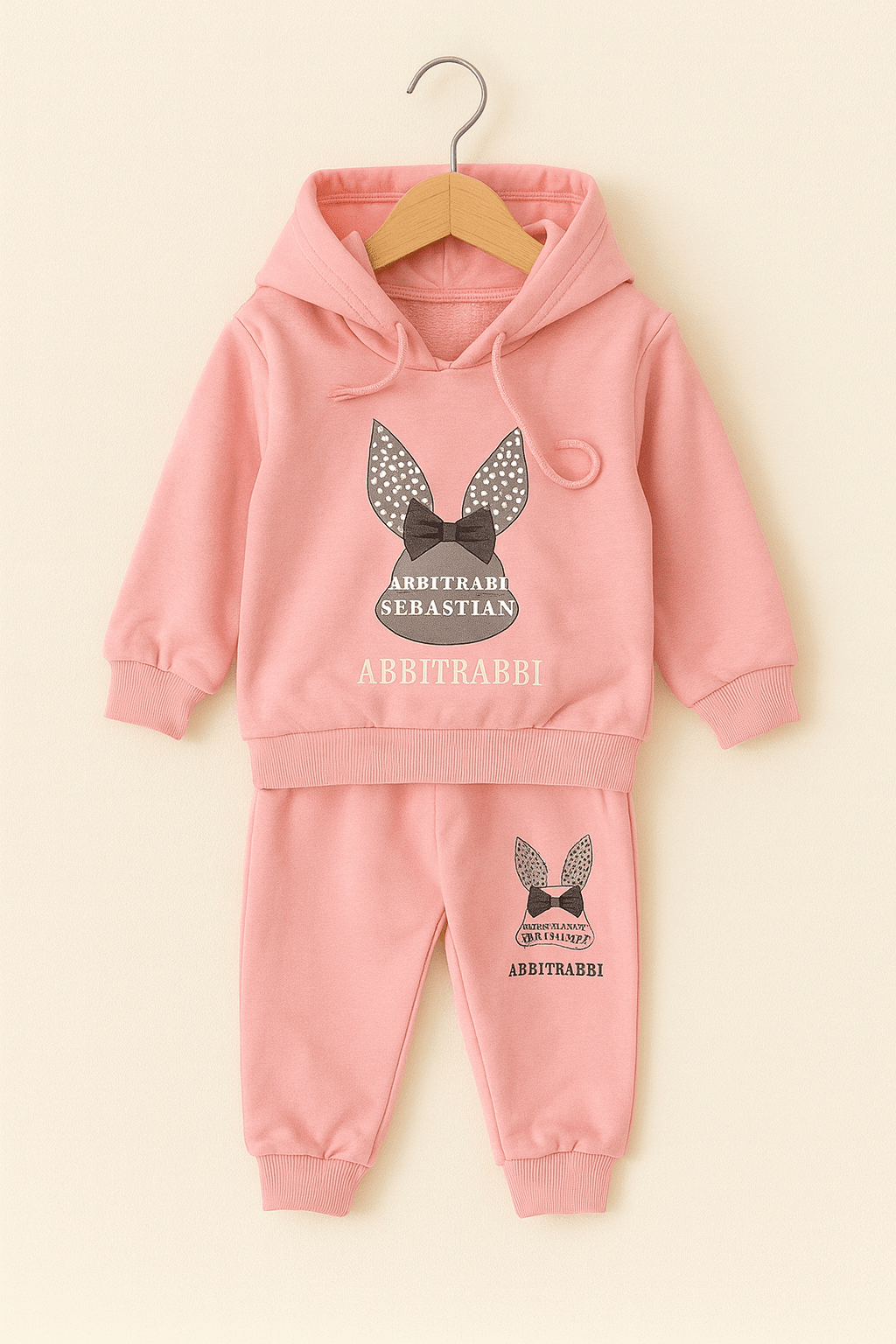 baby Girl Winter Hoodie Pajama KDC 017 - Kiddiesco