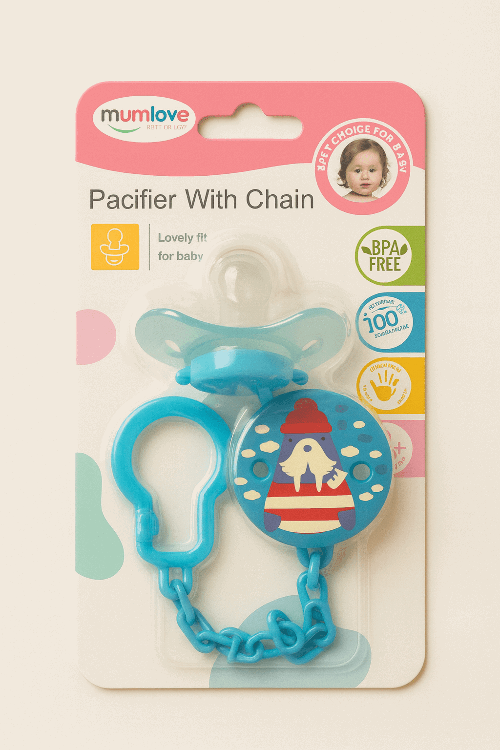 Baby Pacifier KDC 018 - Kiddiesco Main image