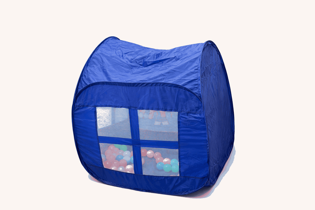 Baby Play Tent House With 50 Soft Balls For Kids - Kiddiesco