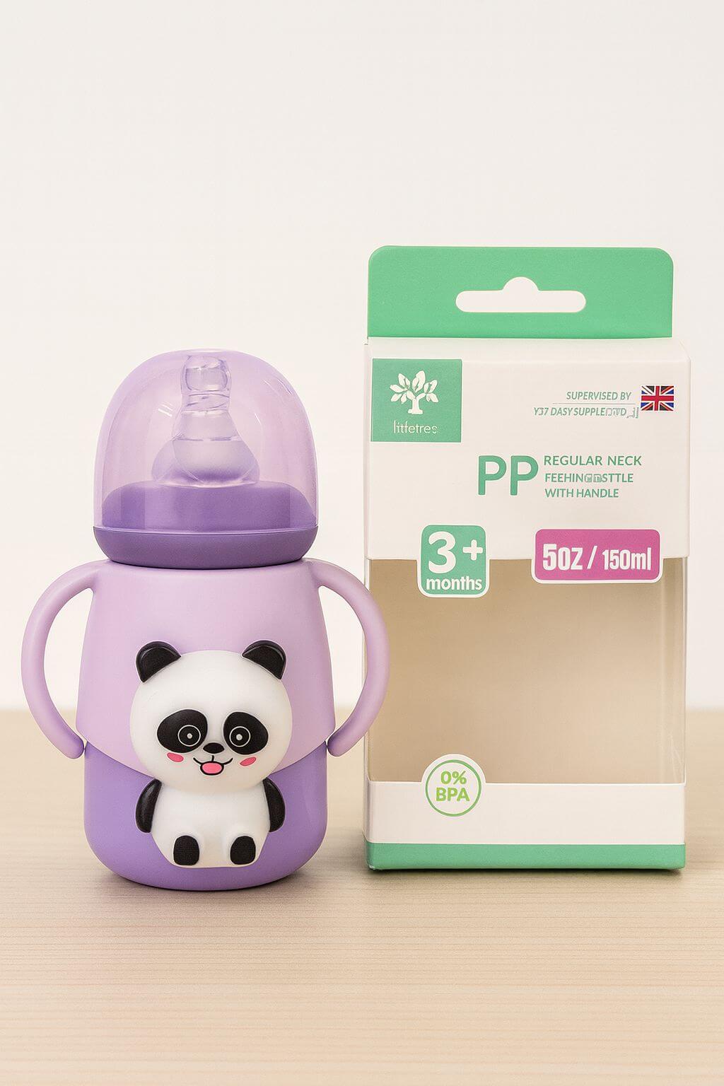 Baby PP Feeding Bottle Purple KDC 011 - Kiddiesco
