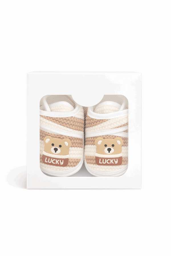 Baby Shoes Bear KDS 037 - Kiddiesco