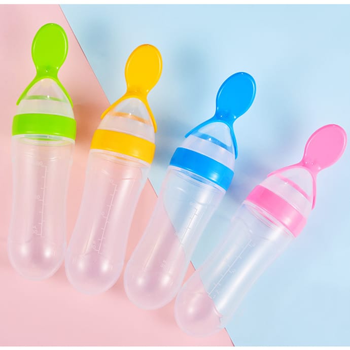 Baby Silicone spoon Feeder - Kiddiesco