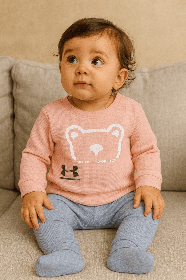 Baby Sweat Shirt & Pajama Set 045 - Kiddiesco