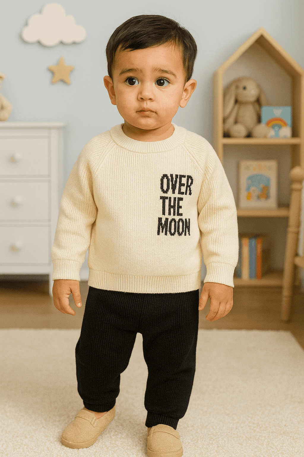 Baby Sweater & Pajama Set JDC 060 - Kiddiesco Main image