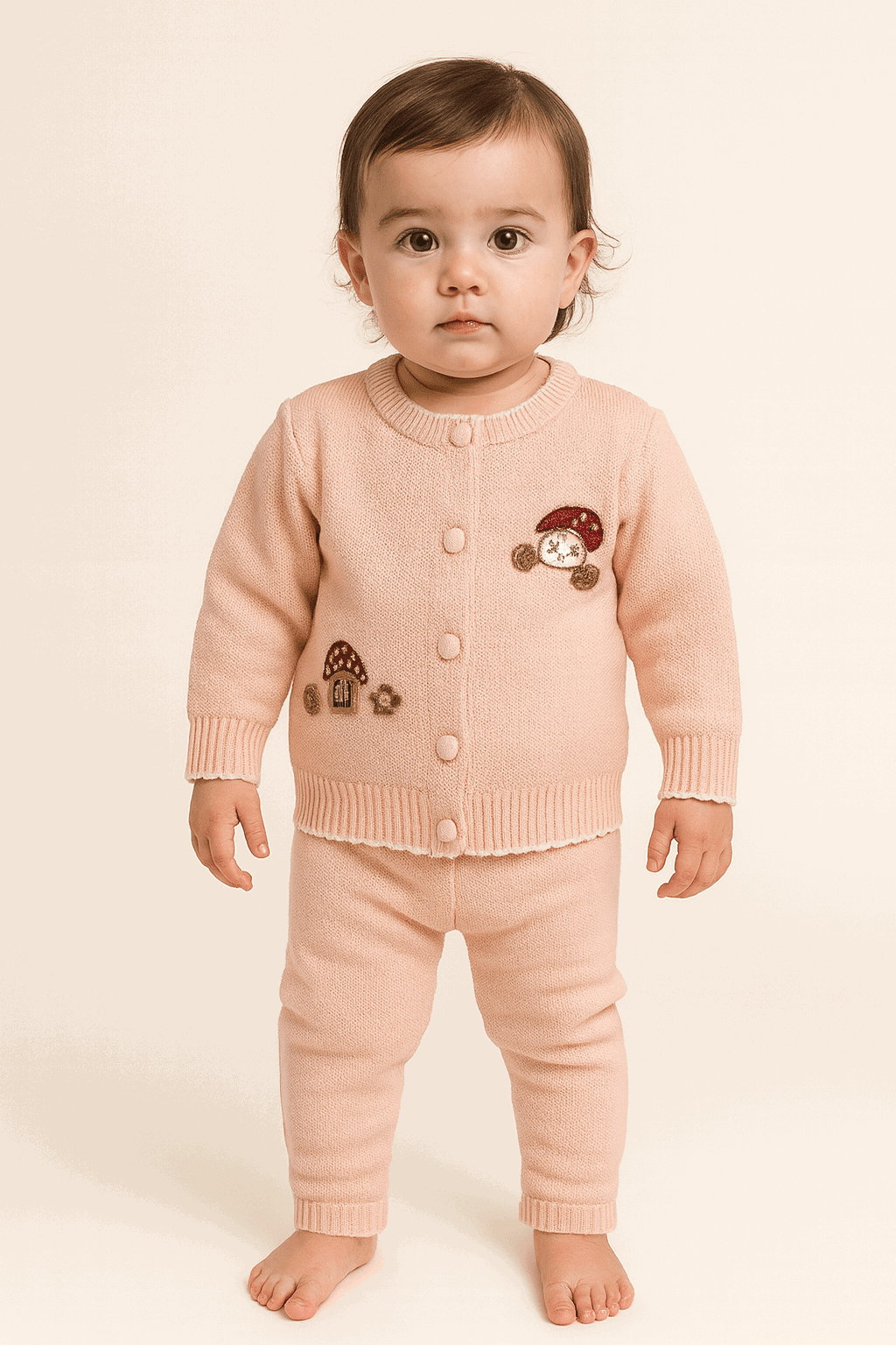 Baby Sweater & Pajama Set JDC 062 - Kiddiesco Main image