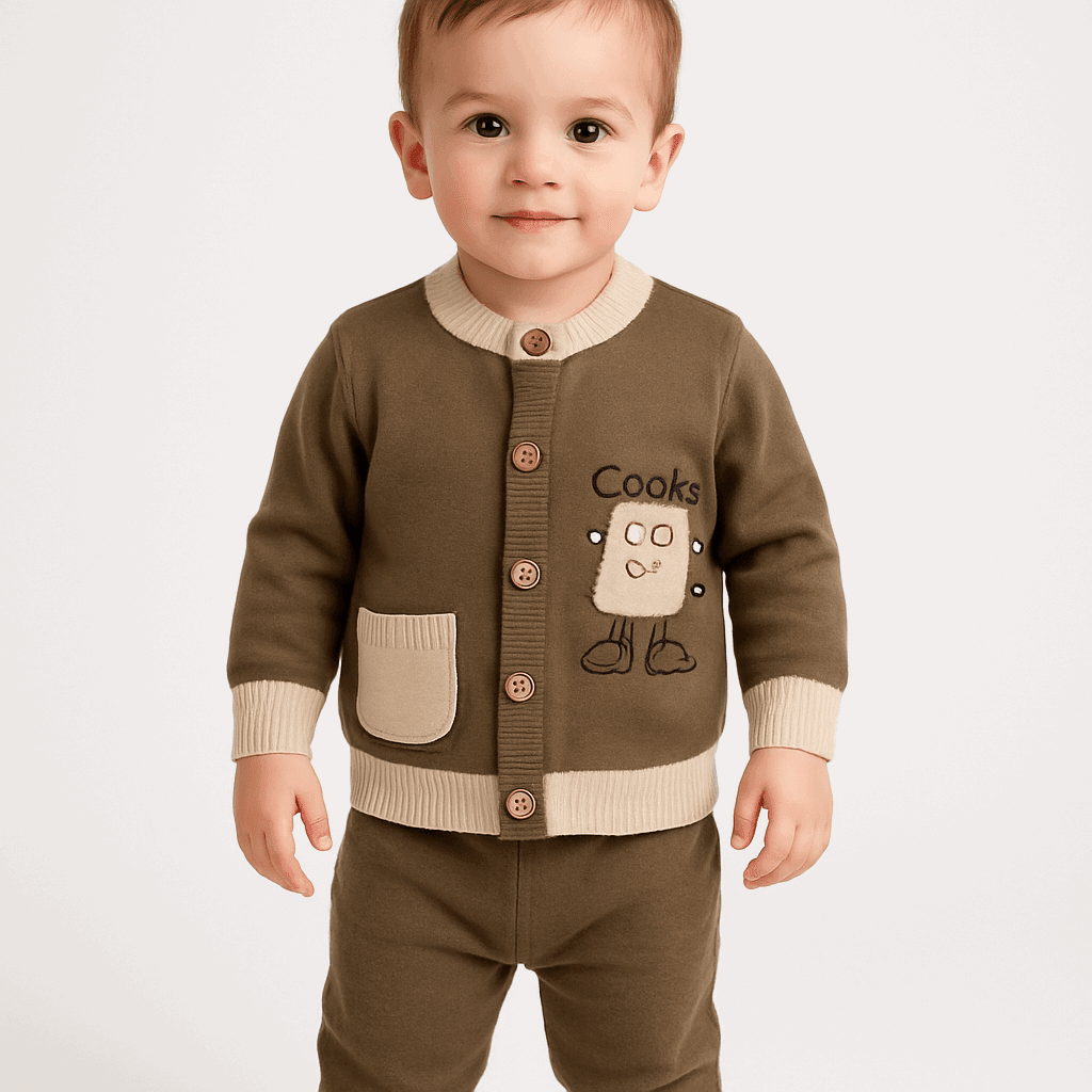 Baby Sweater & Pajama Set KDC 080 - Kiddiesco
