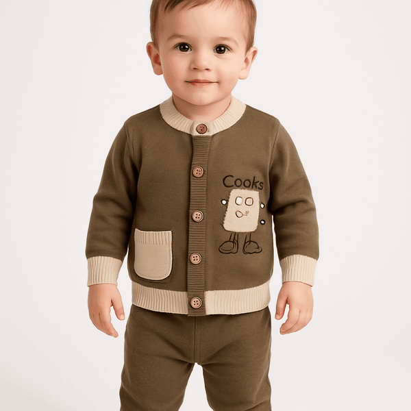 Baby Sweater & Pajama Set KDC 080 - Kiddiesco