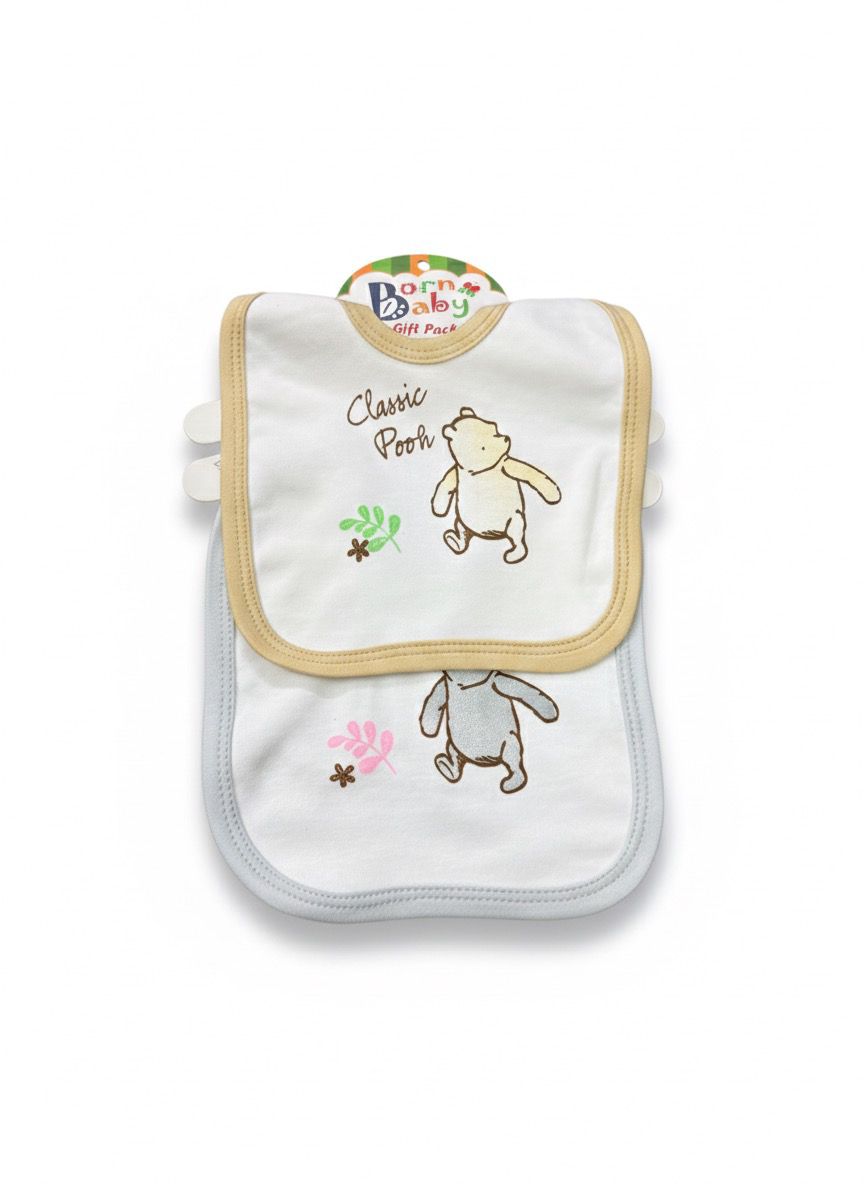 Baby Velvet Bibs Pack OF 2 KDS 045 - Kiddiesco