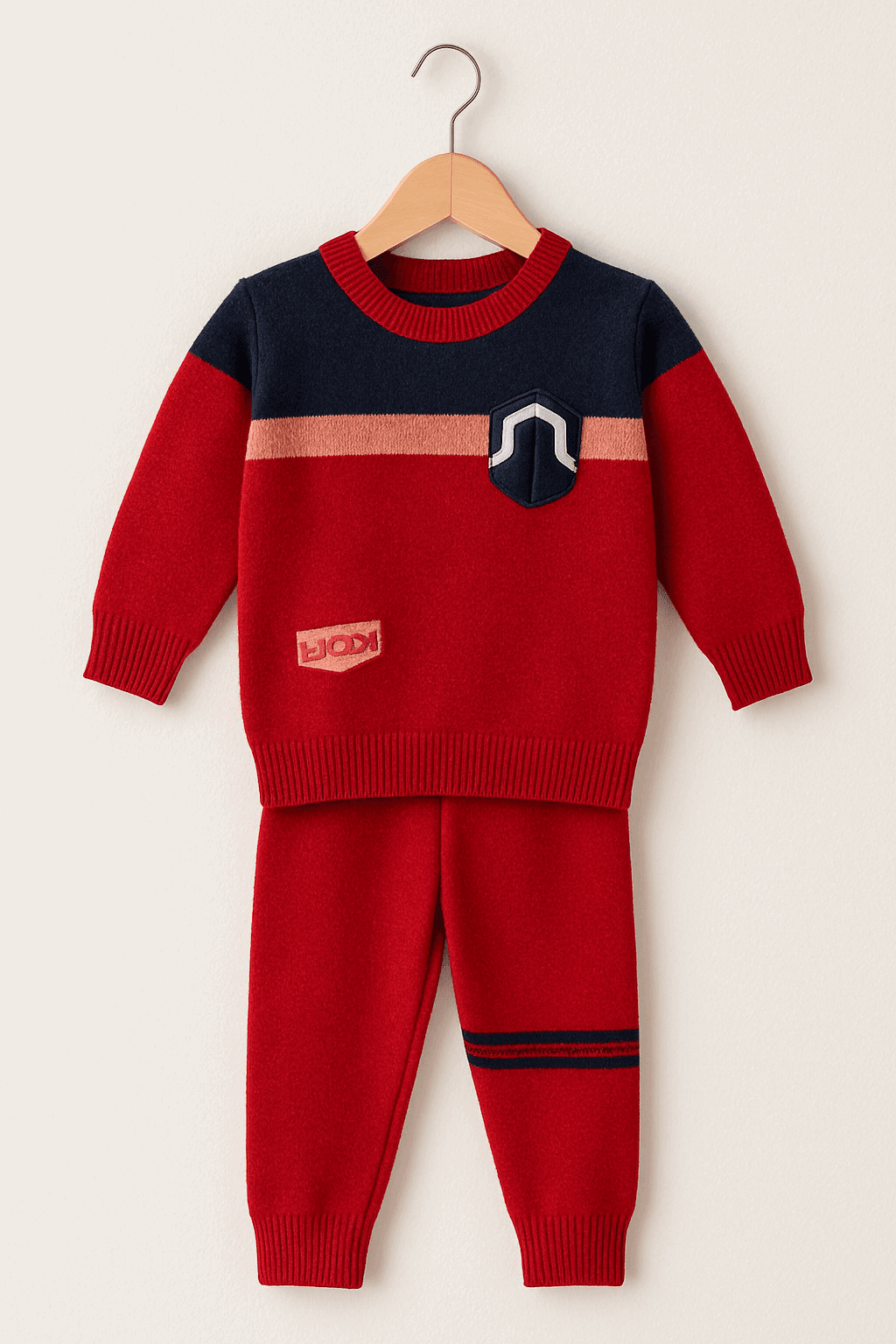 Baby Woolen Shirt Trouser KDC 076 - Kiddiesco