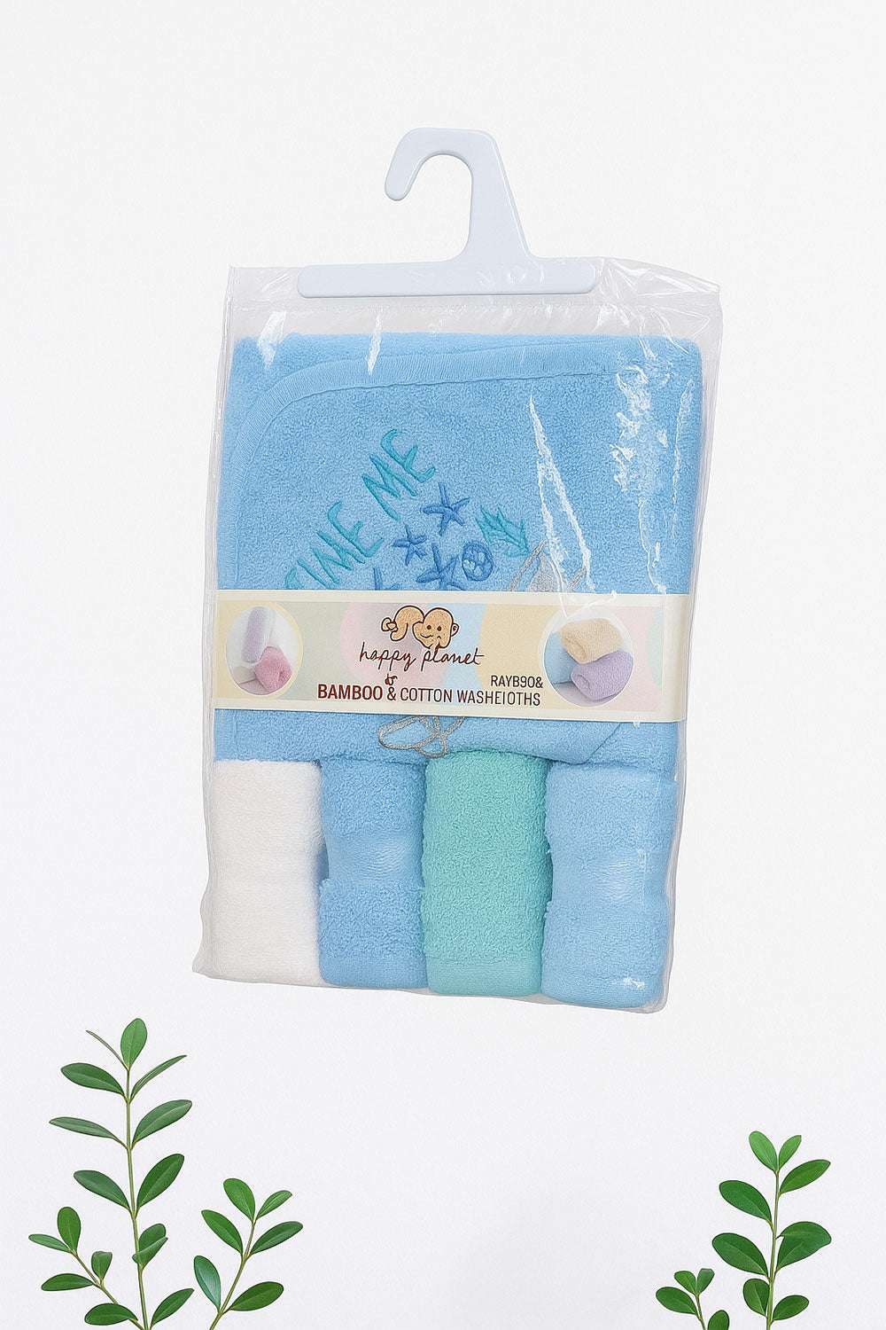 Bamboo & Cotton Washcloth Set - Kiddiesco