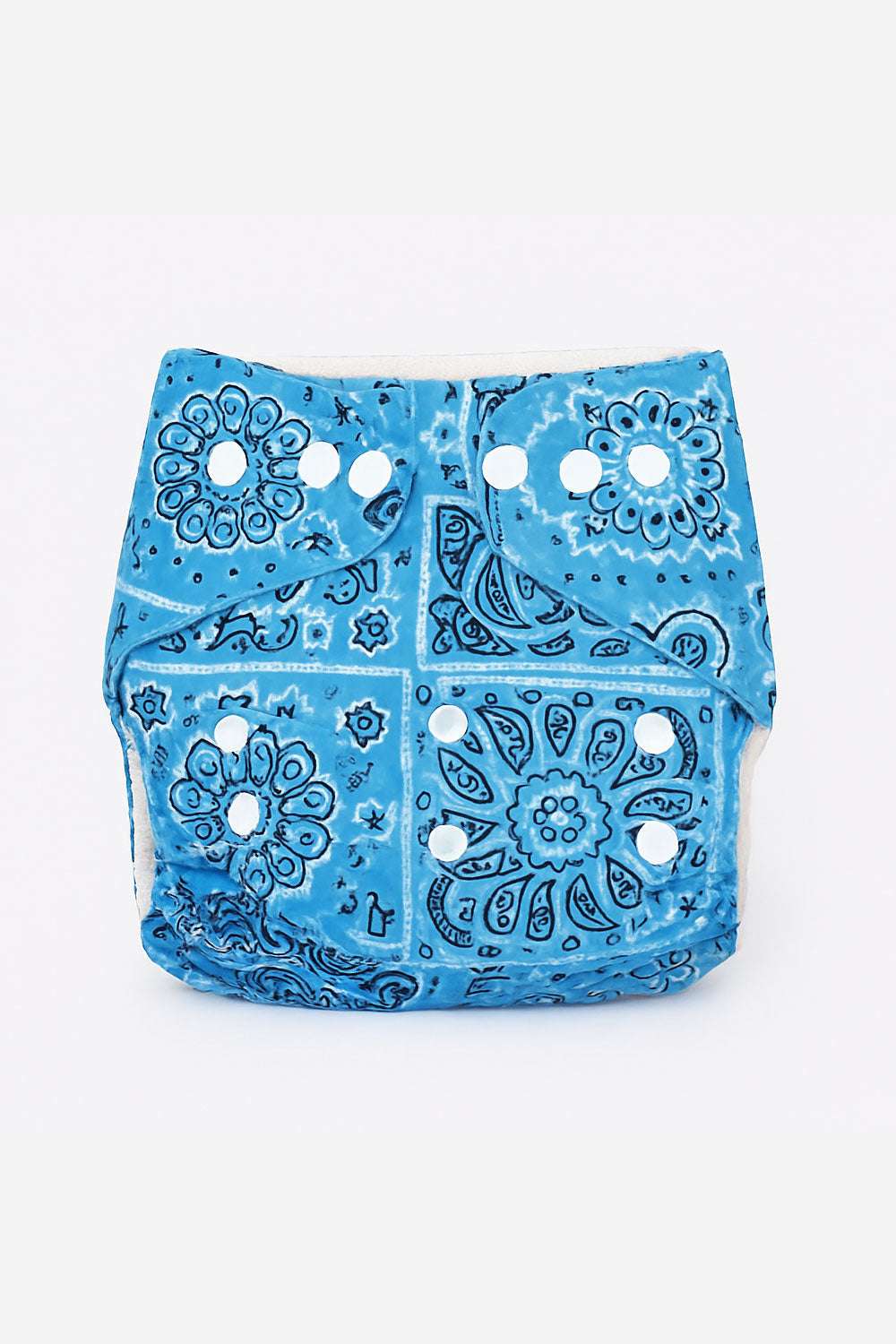 Bandana Blue Baby Diaper - Kiddiesco Main image