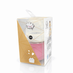 Bear Baby Feeder Glass pink - Kiddiesco