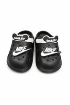 Black smiley crocs Kdc 012 - Kiddiesco