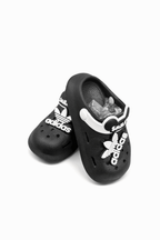 Black smiley crocs KDC 013 - Kiddiesco