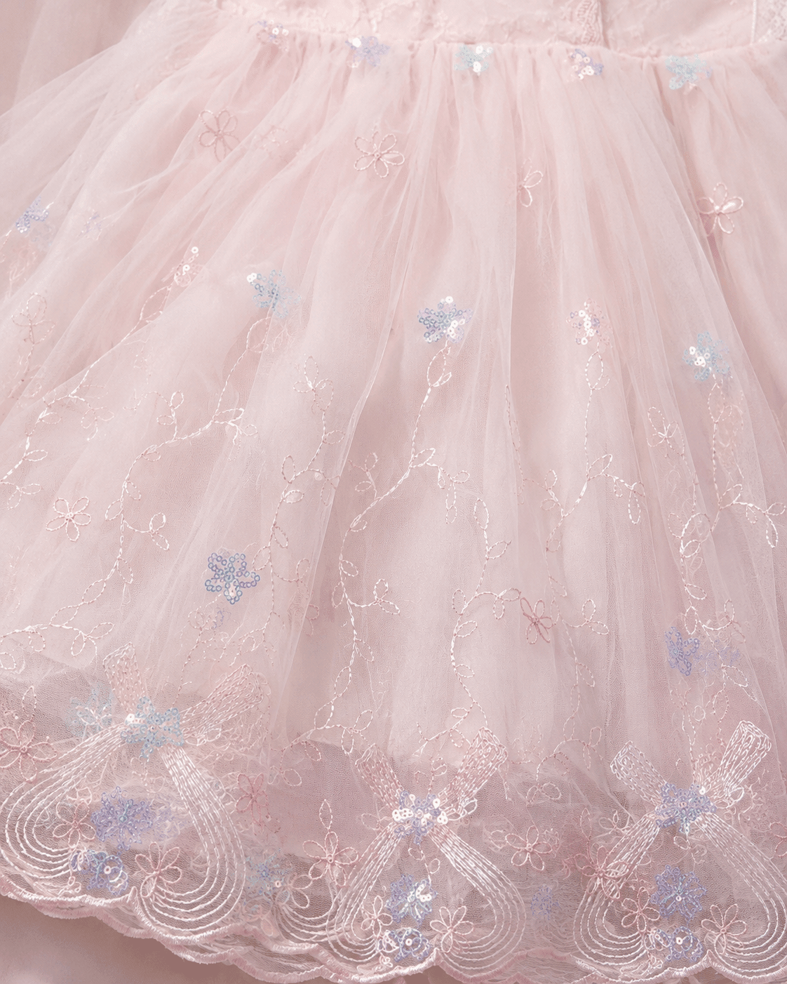 Blossom Fairy Pink Party Frock - Kiddiesco