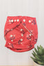 Blossom Red Baby Diaper - Kiddiesco