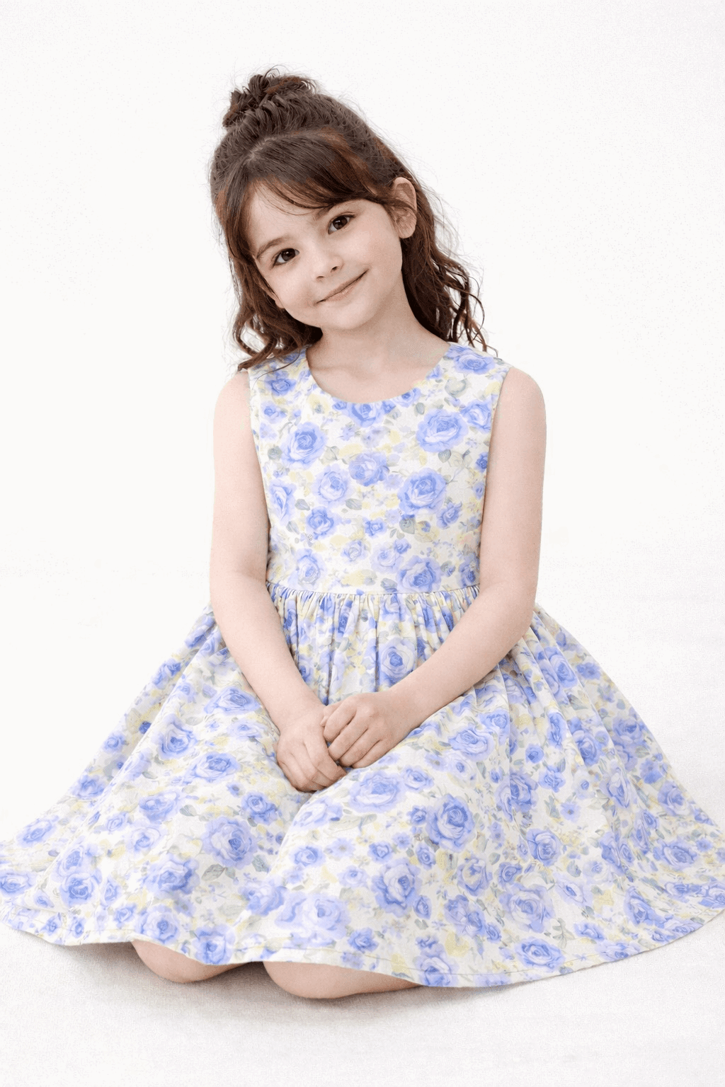 Blue Floral Fairy Frock Secondary image