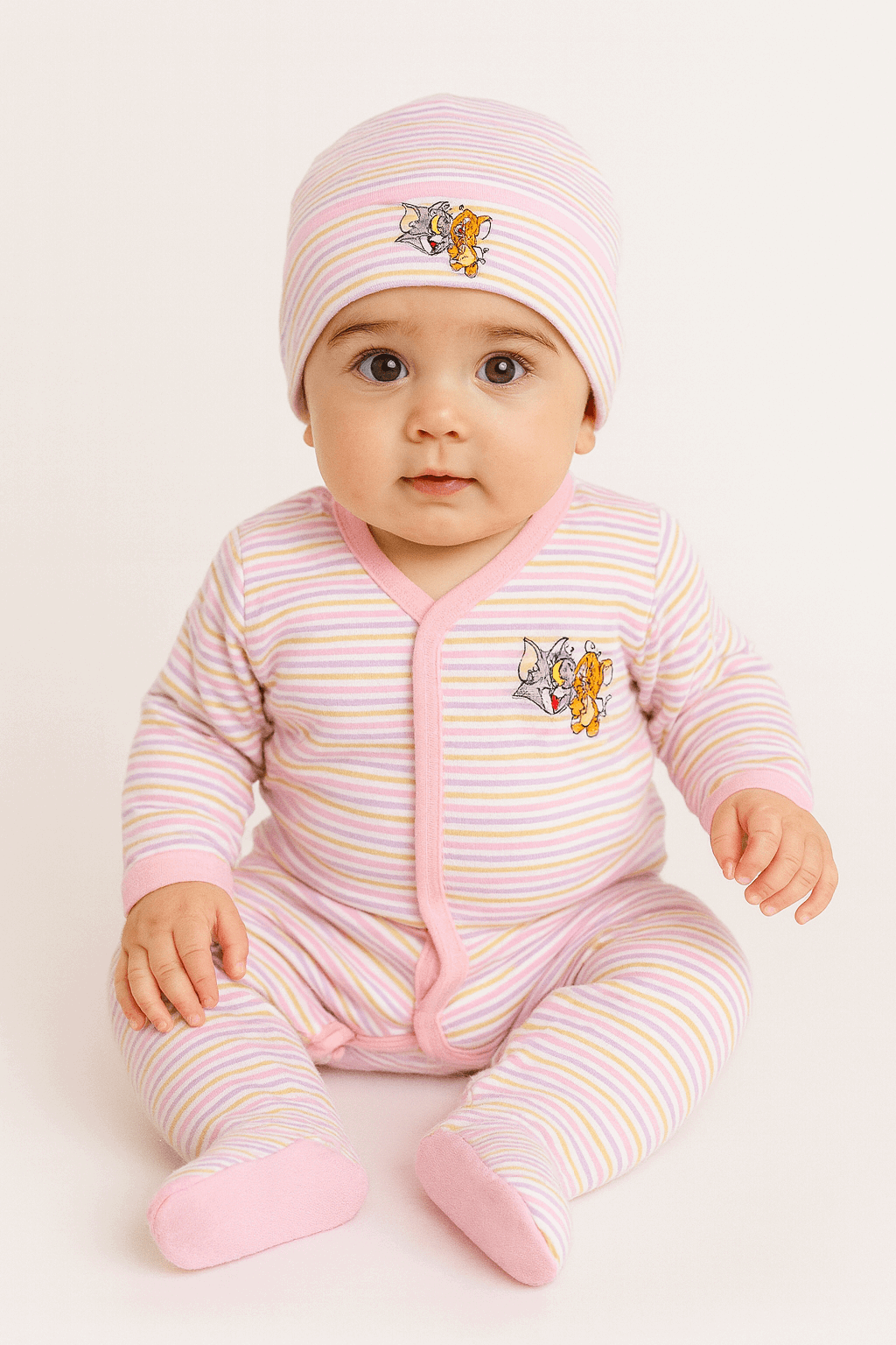 Born Baby Cloth Gift Set 3Pcs KDC 017 - Kiddiesco