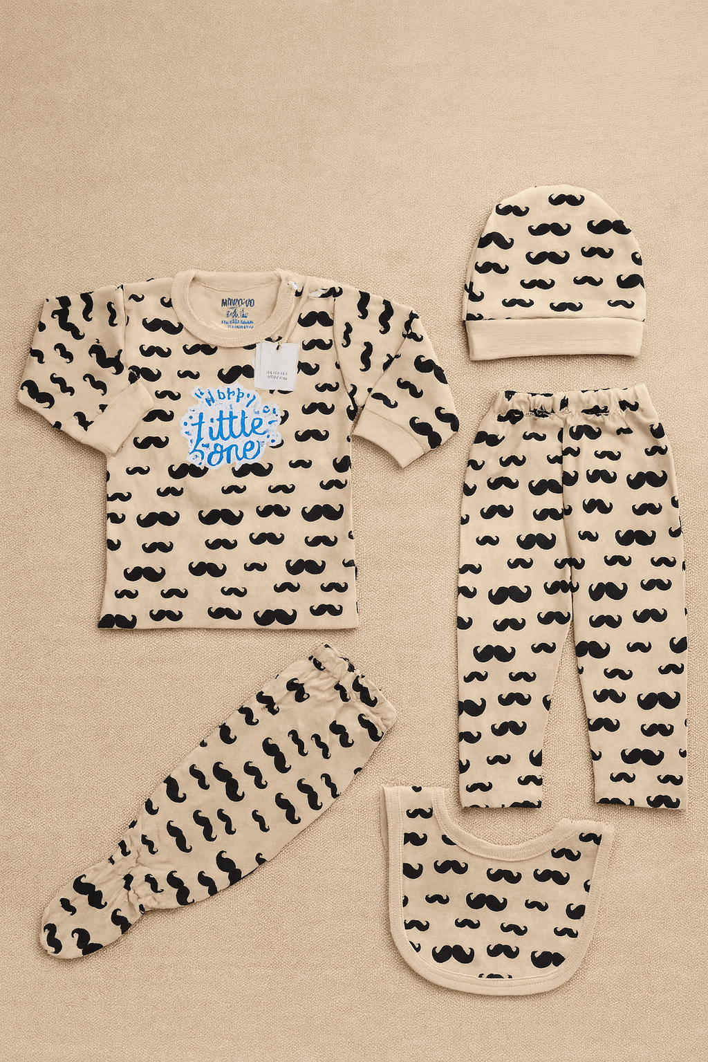 Born Baby Cloth Gift Set 5Pcs KDC 014 - Kiddiesco