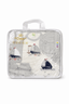 Born Baby Cloth Journey Gray Gift Set 10 Pcs - Kiddiesco