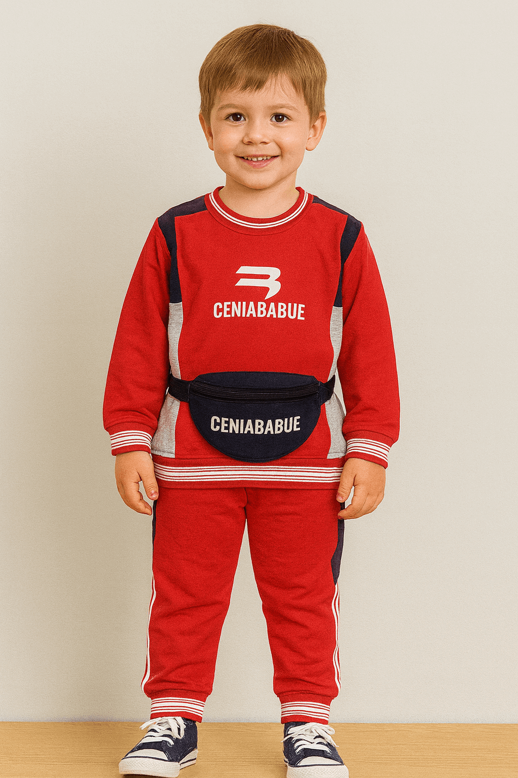Boy 3 Pcs Shirt Pajama KDC 048 - Kiddiesco