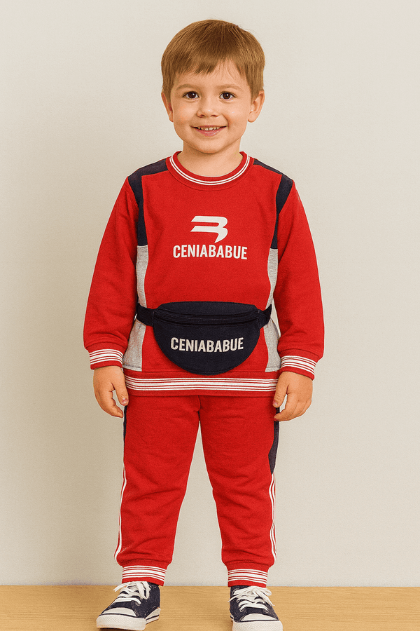 Boy 3 Pcs Shirt Pajama KDC 048 - Kiddiesco