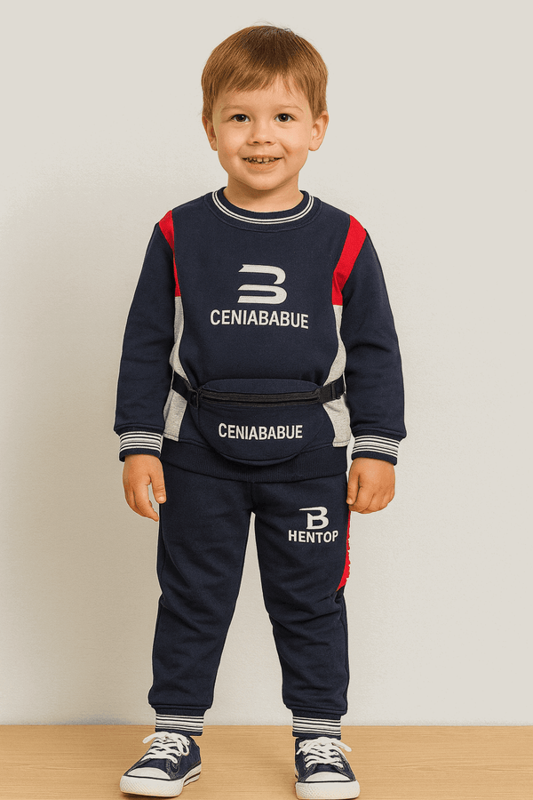 Boy 3 Pcs Shirt Pajama KDC 049 - Kiddiesco