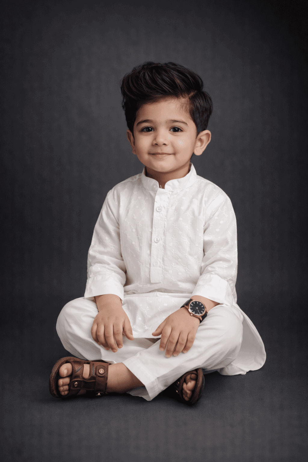 Boy Chikankari Shalwar Kameez KDC 025 - Kiddiesco