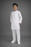 Boy Embroidered Printed Shalwar Kameez KDC 023 - Kiddiesco
