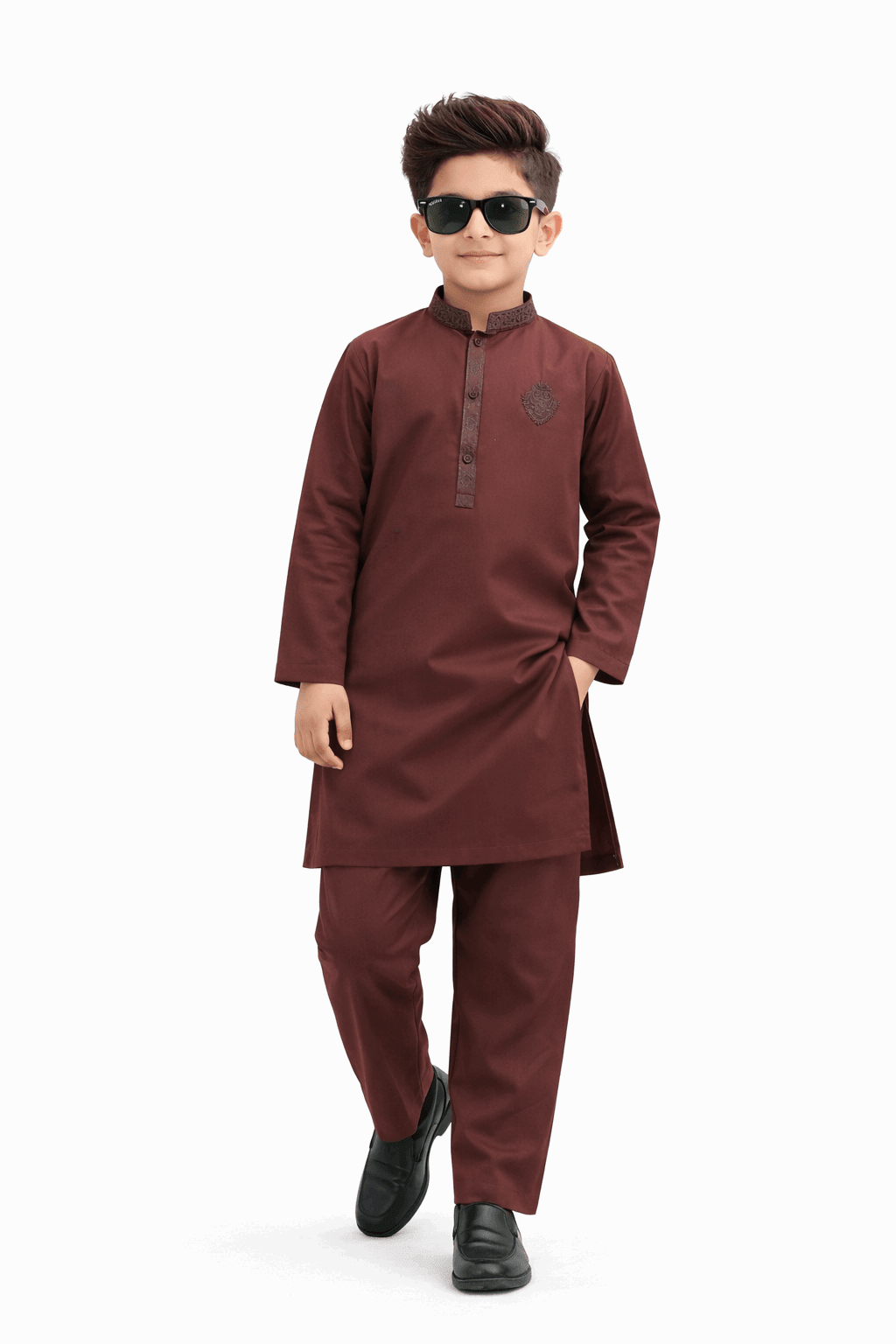 Boy Embroidered Shalwar Kameez KDC 013 - Kiddiesco