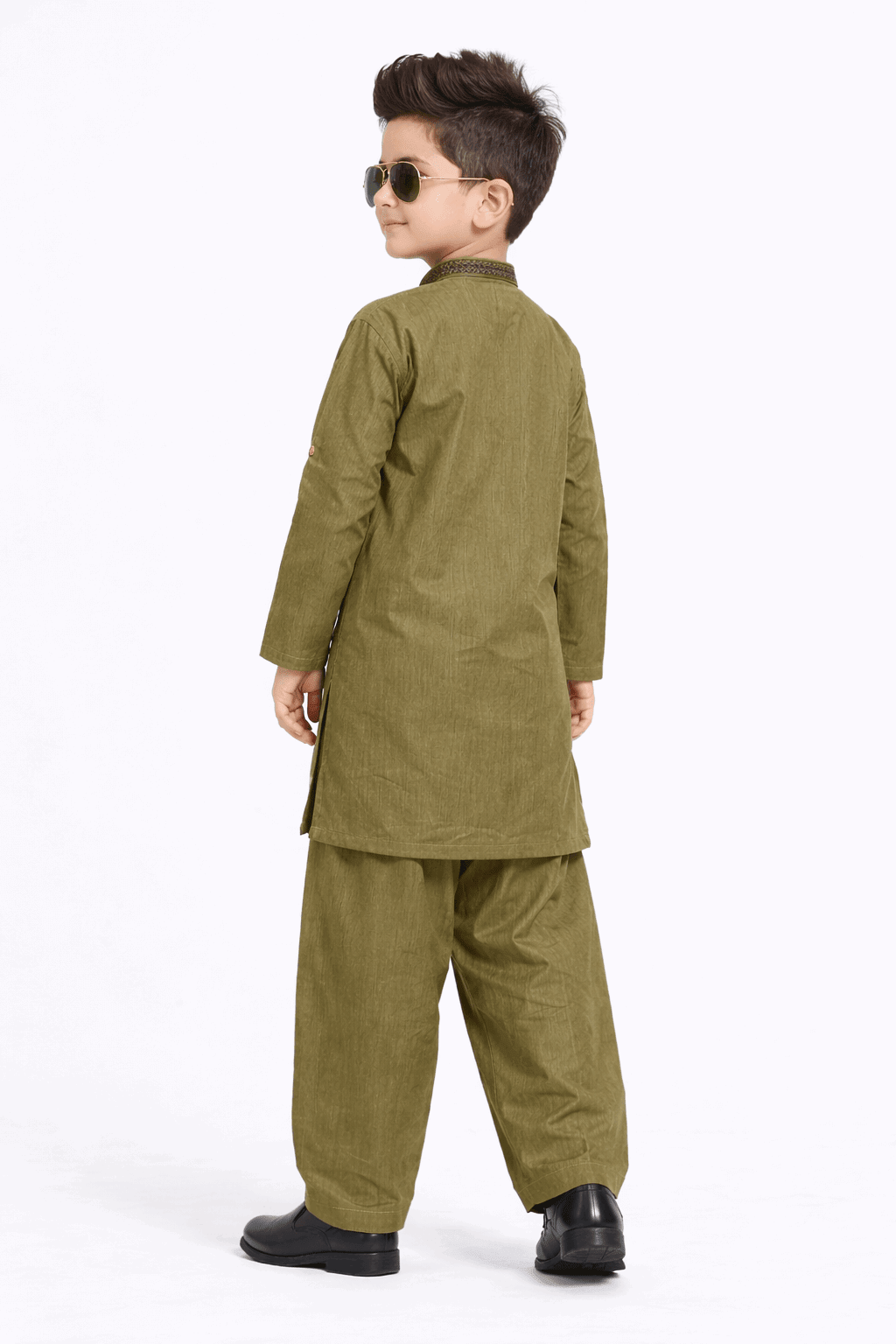 Boy Embroidered Shalwar Kameez KDC 016 - Kiddiesco