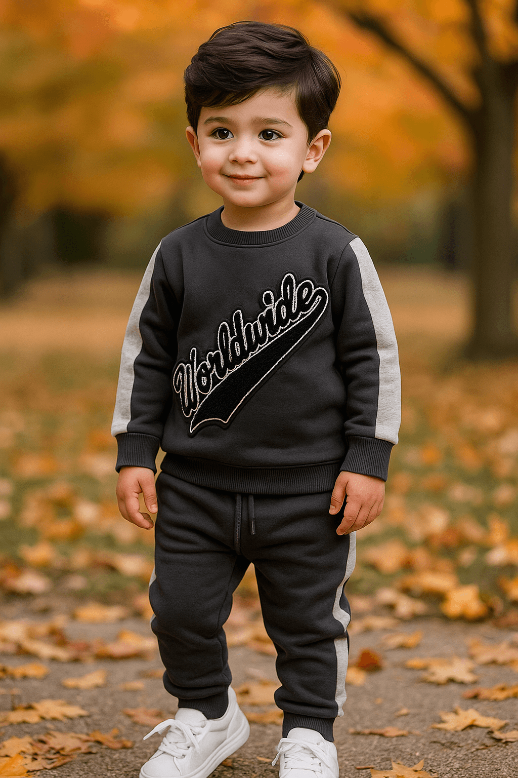 Boy & Girl Sweat Shirt Trouser - Kiddiesco