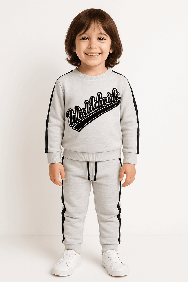 Boy & Girl Sweat Shirt Trouser - Kiddiesco