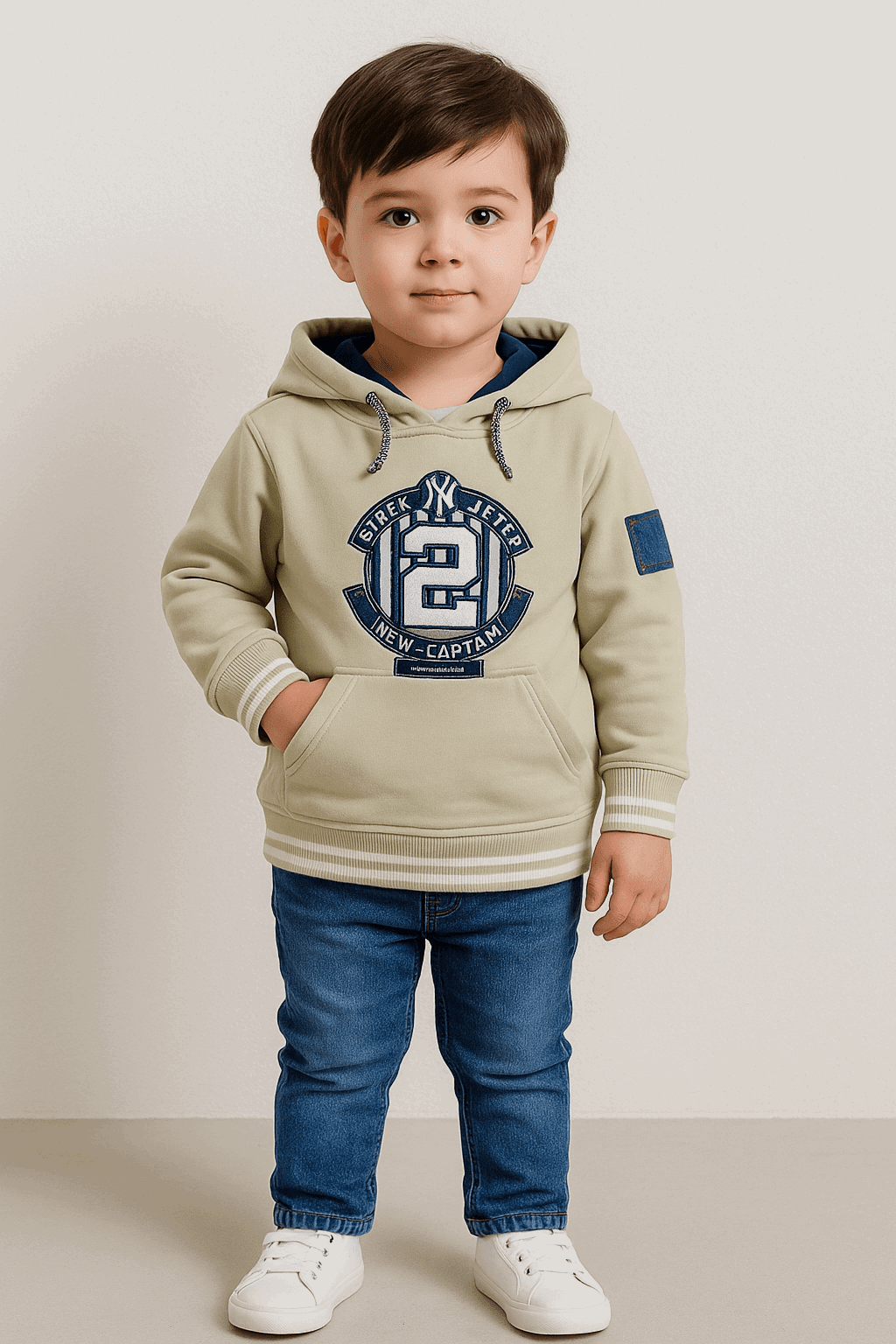 Boy Hoodie Shirt Denim Pant KDC 046 - Kiddiesco