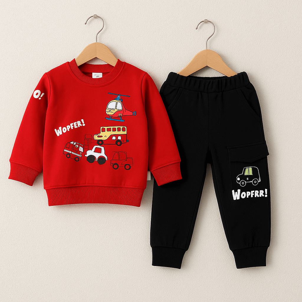 Boy Shirt & Pajama Set KDC 056 - Kiddiesco