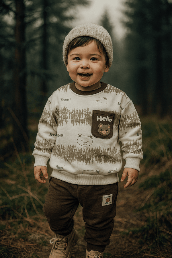Boy Sweat Shirt Pajama KDC 019 - Kiddiesco