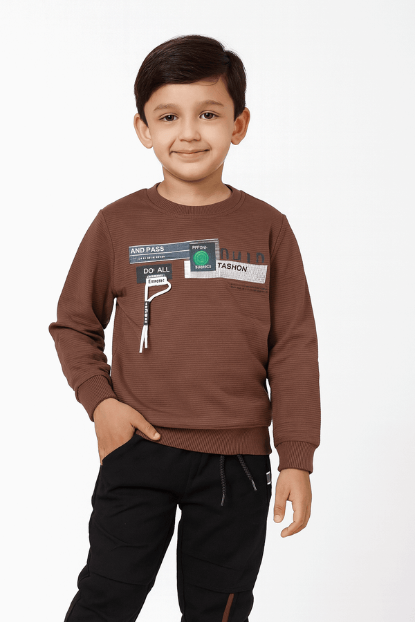 Boy Sweat Shirt Pajama KDC 028 - Kiddiesco