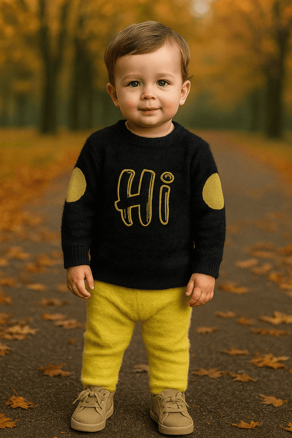 Boy Winter Woolen Shirt & Pant Set KDC 064 - Kiddiesco